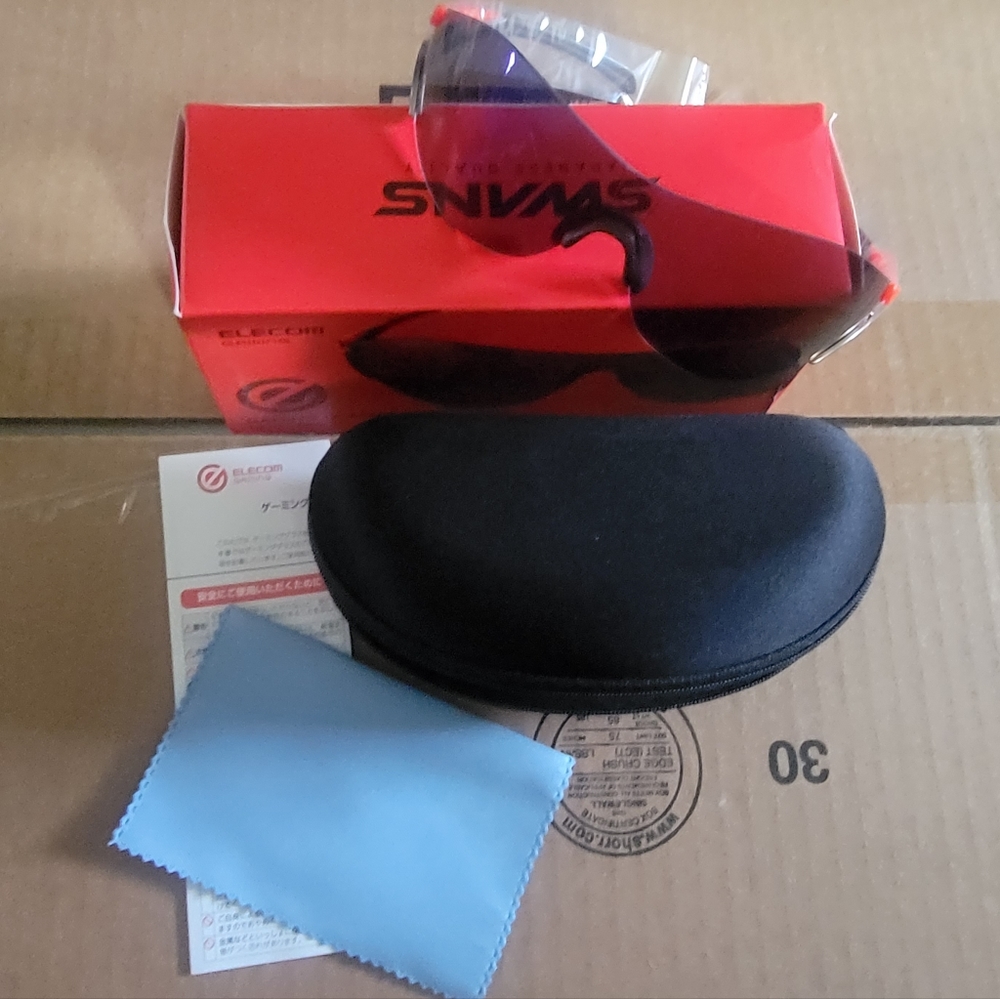 ELECOM Co-Developed (with Programmer Swans) Gaming・PC Glasses